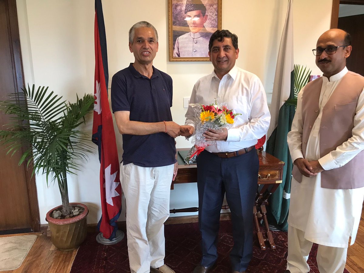 Thank you, Ambassador Abrar H Hashmi for your warm welcome. We truly appreciate the time you took to share your thoughts on building community resilience and food security.
⁦<a href="/PakinNepal/">Pakistan Embassy Nepal</a>⁩ ⁦<a href="/icimod/">ICIMOD</a>⁩
