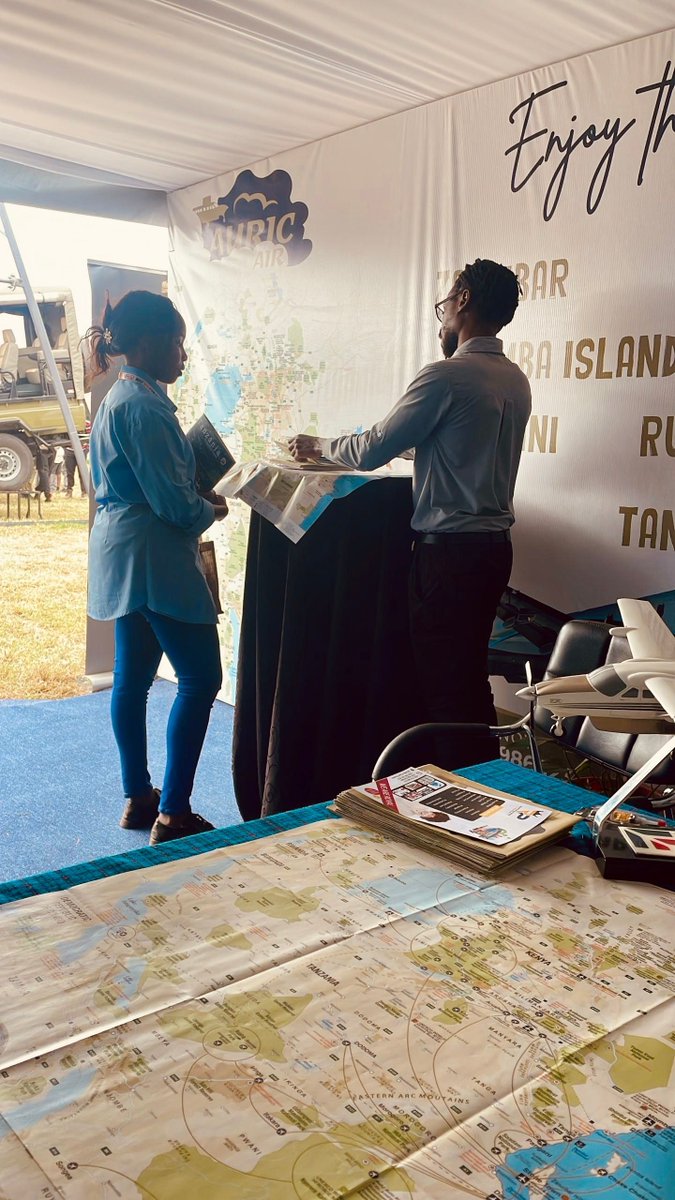 auricair's tweet photo. Day 2, #Kilifair2024,
Thank you everyone for stopping by and having interesting conversations with our team @AuricAir stand
•
•
•
•
#Kilifair #TourismTradeShow #TanzaniaUnforgettable #BushFlight #FlyingSafaris #AfricanSafari #Tanzania #Serengeti #Zanzibar https://t.co/ye9elIqgi7