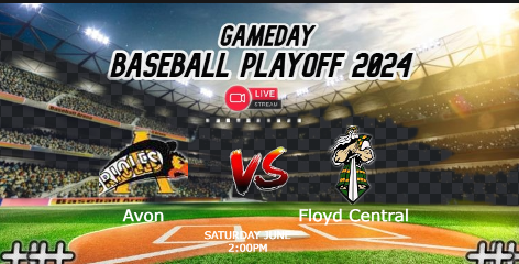 IHSAANetwork (@network_ihaa) on Twitter photo Floyd Central vs Avon🚨⚾️Baseball Playoff🚨
📺Live On: bit.ly/3wobsBl
today @ 2p.
<a href="/OrioleAthletics/">Avon OrioleAthletics</a> <a href="/AHS_Orioles/">AHS Orioles</a> <a href="/Oriole_Softball/">Avon Oriole Softball</a> <a href="/oriole_baseball/">AHSOriolesBaseball</a> <a href="/Orioles_AD/">Avon High School Athletic Director</a> <a href="/CoachDSchauss/">Drew Schauss</a> <a href="/F_C_Athletics/">Floyd Central Athletics</a> <a href="/floyd_central/">Floyd Central Highlander Baseball</a> <a href="/Floyd_Softball/">FloydCentralSoftball🥎</a> Floyd Central vs Avon🚨⚾️Baseball Playoff🚨
📺Live On: bit.ly/3wobsBl
today @ 2p.
<a href="/OrioleAthletics/">Avon OrioleAthletics</a> <a href="/AHS_Orioles/">AHS Orioles</a> <a href="/Oriole_Softball/">Avon Oriole Softball</a> <a href="/oriole_baseball/">AHSOriolesBaseball</a> <a href="/Orioles_AD/">Avon High School Athletic Director</a> <a href="/CoachDSchauss/">Drew Schauss</a> <a href="/F_C_Athletics/">Floyd Central Athletics</a> <a href="/floyd_central/">Floyd Central Highlander Baseball</a> <a href="/Floyd_Softball/">FloydCentralSoftball🥎</a>