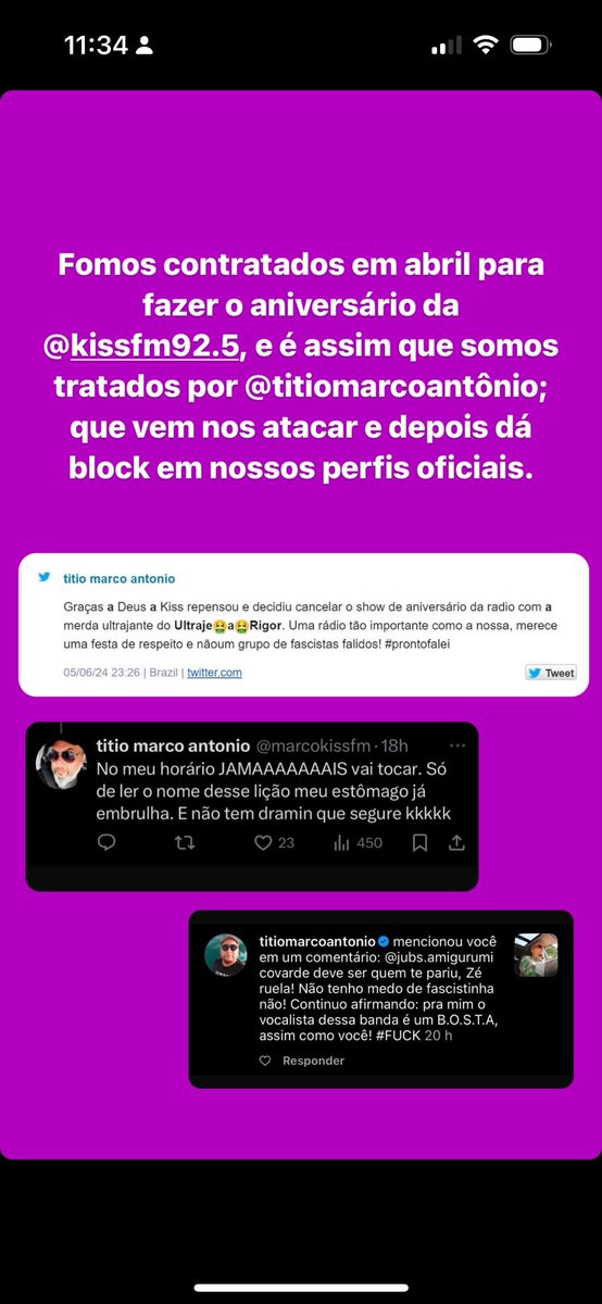 Ultraje a rigor tweet media