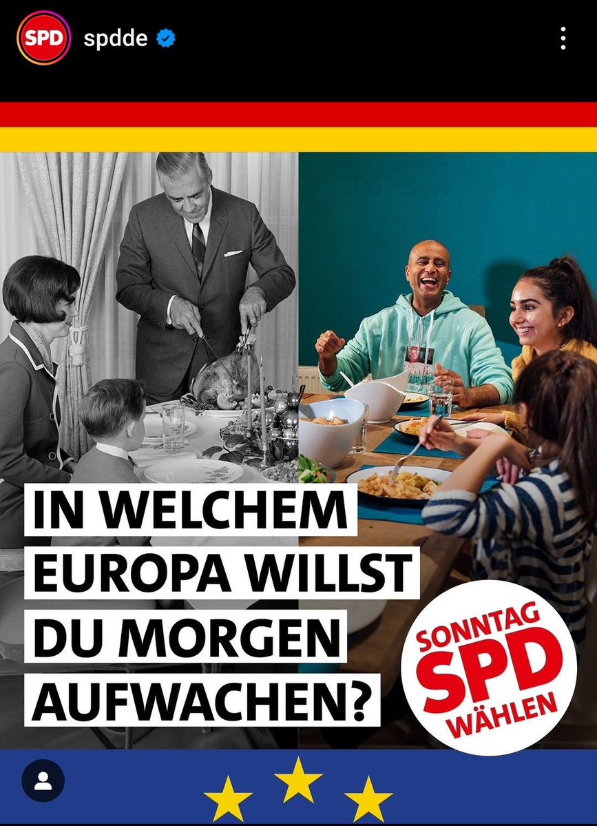 Zu diesem Plakat fehlen mir einfach die Worte. Was soll das?