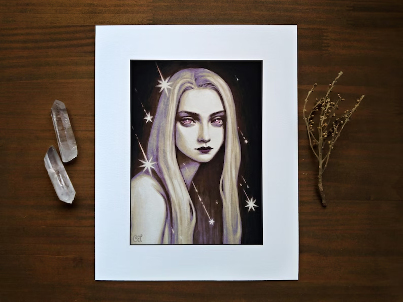 「✶ Blessed by Stars ✶Limited edition prin」|Caroline✦のイラスト