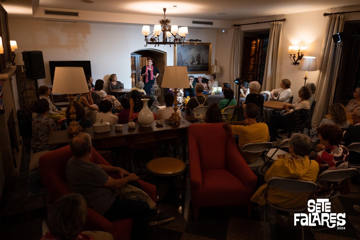 setefalares's tweet image. O venres 7 de xuño percorremos a cidade na Rota de Historias con Cris de Caldas, Vitor Fernandes, Estefanía Surreira e Pavís Pavós
setefalares.eu/programa-2024/
#Noga #narracionoralgalega #narracionoral #setefalares @pontevedrate
📷 @_Aporima_