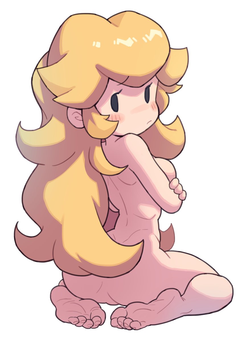 ピーチ姫 「」|ぉゃっのイラスト