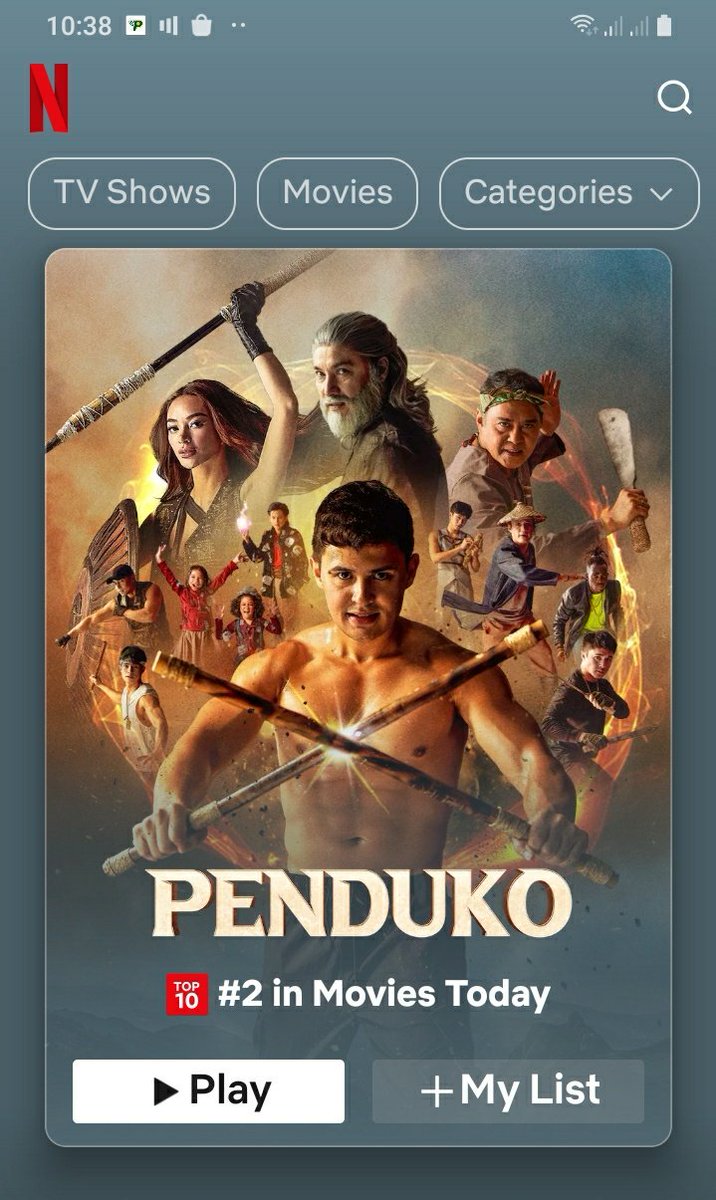_DiploMatts_'s tweet photo. PENDUKO #2 in movies today

Nice @mateoguidicelli
#MatteoGuidicelli
#Penduko 
#PENDUKOonNetflix https://t.co/RxZkooraBY