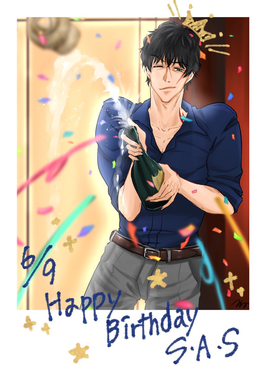 スティーブンさん❄️お誕生日おめでとうございます🎈🎉🎂🍾🎁 🎈
魅力が詰まり過ぎて、みーーーんな困ってますよ！！

#スティーブン・A・スターフェイズ生誕祭2024
 #スティーブン・A・スターフェイズ誕生祭2024