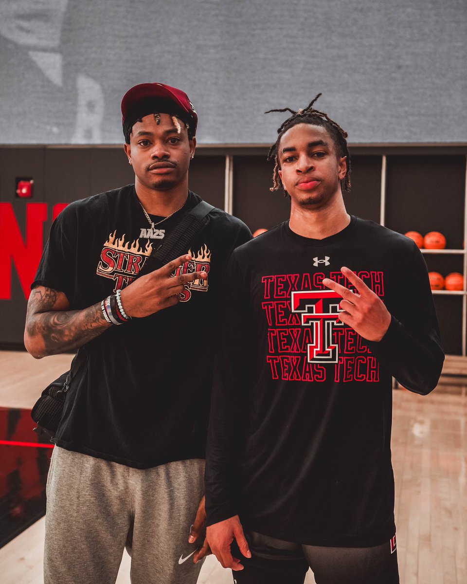 TexasTechMBB's tweet image. Hoopers ✌🏾💯