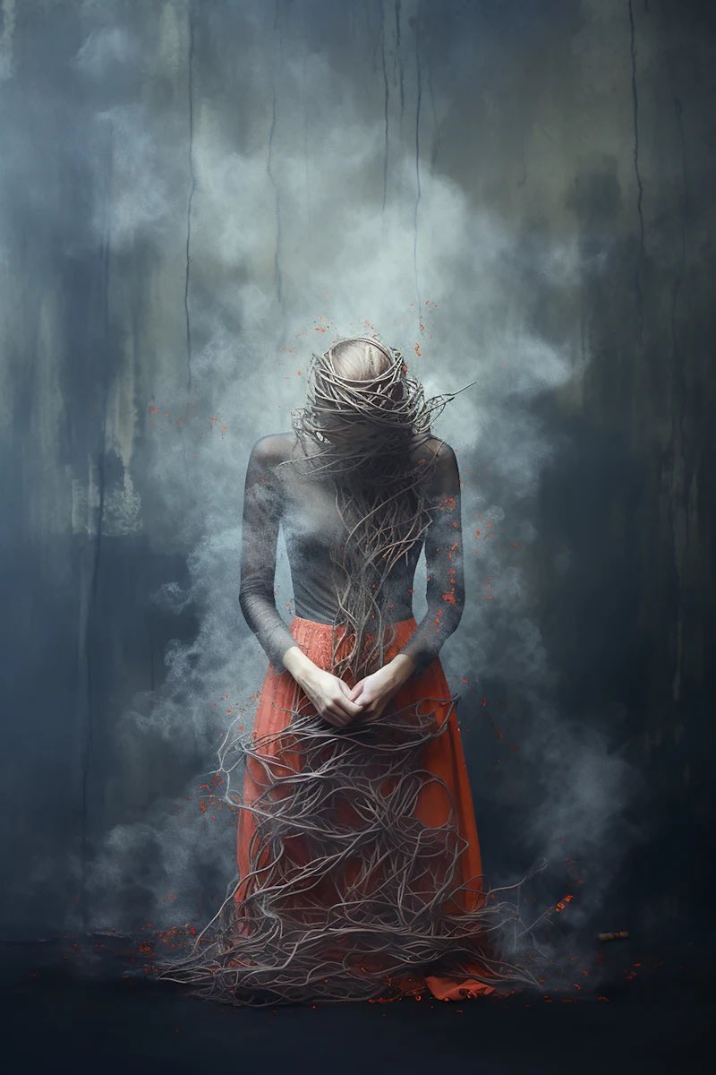 Veils of Captivity
-Monday on base 👉📌 

"The Unseen Bind" series explores the themes of hidden restrictions, personal battles, and the unseen influences that shape our lives and decisions.