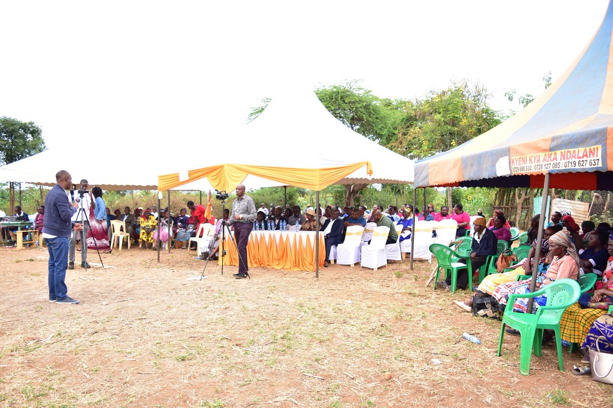 jmueke's tweet photo. I was privileged to attend a Thanksgiving ceremony in Kitui West Constituency, Kwa Mutonga Kithumula ward, held in honor of Mrs. Margaret Syano, Chairlady of the New Vision CBO. 

This organization, comprising over 3,000 women, is a testament to the power of community and collective action.

The New Vision CBO empowers women through various economic activities, including chicken rearing, beekeeping, and tree planting. 

These initiatives not only provide a sustainable source of income but also contribute to environmental conservation and food security. The dedication and hard work of these women is truly inspiring.

My State Department is committed to supporting agripreneurs in their endeavors to sustain their families and grow their businesses.

By providing the necessary resources, training, and support, we aim to enhance the capacity of such community-based organizations to thrive and make a significant impact.