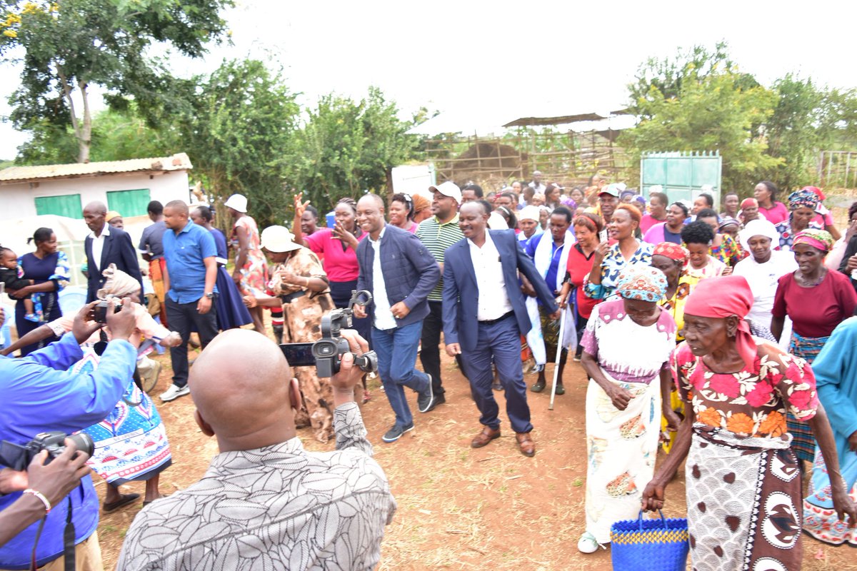 jmueke's tweet photo. I was privileged to attend a Thanksgiving ceremony in Kitui West Constituency, Kwa Mutonga Kithumula ward, held in honor of Mrs. Margaret Syano, Chairlady of the New Vision CBO. 

This organization, comprising over 3,000 women, is a testament to the power of community and collective action.

The New Vision CBO empowers women through various economic activities, including chicken rearing, beekeeping, and tree planting. 

These initiatives not only provide a sustainable source of income but also contribute to environmental conservation and food security. The dedication and hard work of these women is truly inspiring.

My State Department is committed to supporting agripreneurs in their endeavors to sustain their families and grow their businesses.

By providing the necessary resources, training, and support, we aim to enhance the capacity of such community-based organizations to thrive and make a significant impact.