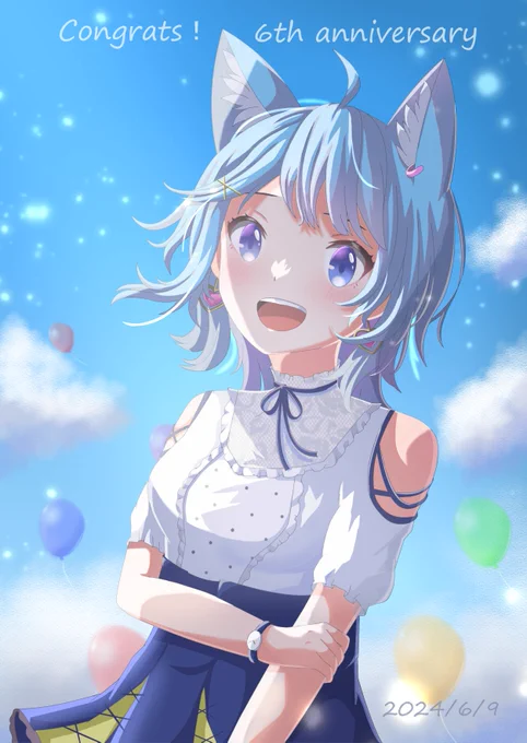 6周年おめでとう宗谷さんの笑顔で、たくさん幸せになっています。いつもありがとう!!!!!!ずっと大好き#いちかあるばむ #初期まーれ6周年 