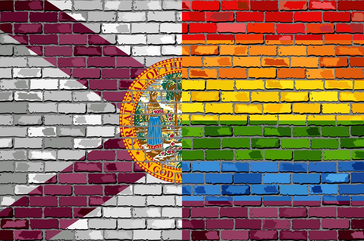 WFLA's tweet image. Florida among the worst states for LGBTQ equality, report finds bit.ly/4cdPWw2