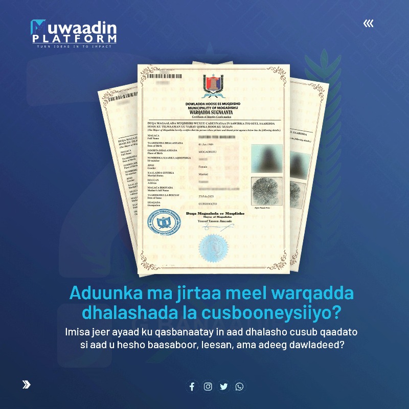 muwaadinso's tweet image. How many times do you have to renew your birth certificate when you need to get a passport or driving license? Why do i have to update it if a new mayor is appointed?