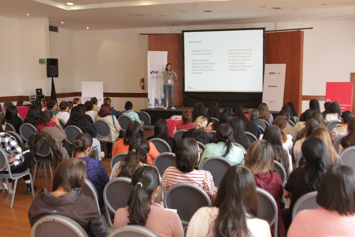 TSWWomenEcuador's tweet photo. 🌟 ¡Buenos días! 
El segundo día del Startup Weekend Women Ecuador @StartupWeekend #WomenEcuador de @Techstars impulsado por @WeXchange y @el_BID @IDB_lab comenzó

¡Hoy es un día clave para desarrollar ideas y trabajar en equipo! 💡👩‍💻
#WeXchange #MujeresSTEM #TSWWEcuador #BIDLab https://t.co/KnN6sovA7m
