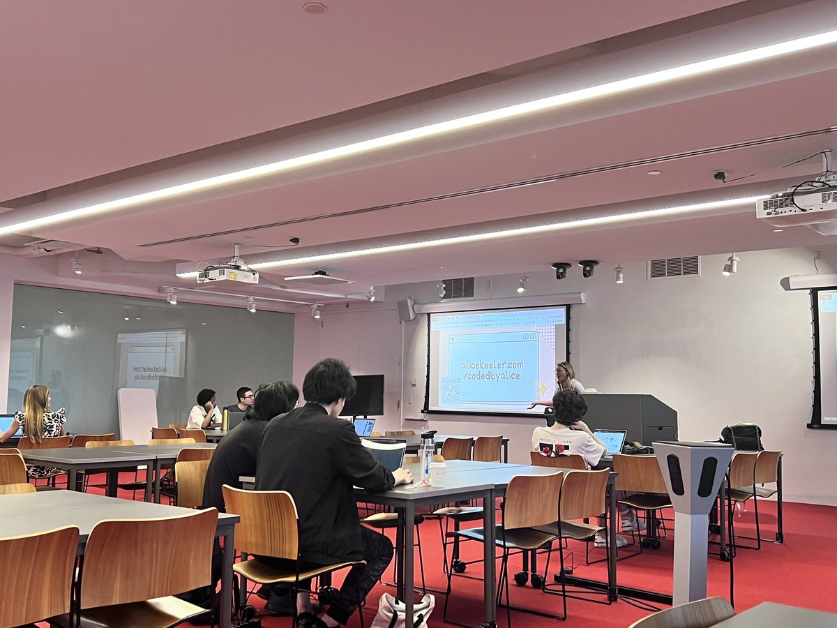 roya_kandalan's tweet image. The one and only #QueenOfSpreadsheet , @GoogleDevExpert in #Workspace , @alicekeeler is with us here are the @Hult_Business , teaching us about #AppScript and #Gemini ! 
@GoogleDevsNA 
@GDGCloudBoston 
@lukwam