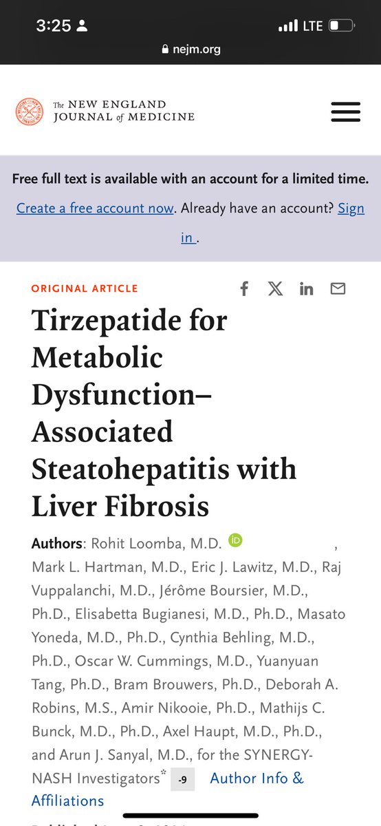 Due credit to coinvestigators, patients and most of all research coordinators and nurses who worked through pandemic to complete enrollment <a href="/EliLillyandCo/">Eli Lilly and Company</a> <a href="/IUGastro/">Indiana University Gastroenterology and Hepatology</a>