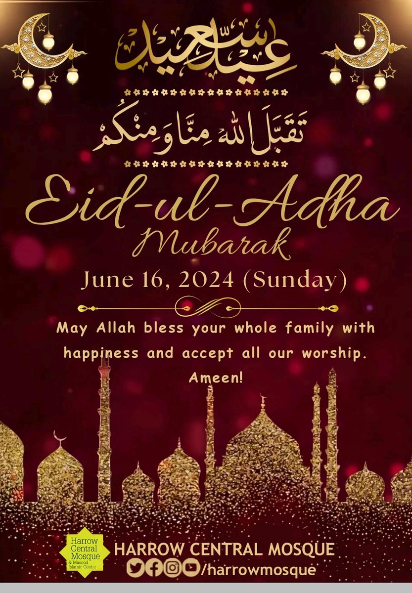 HarrowCentralMosque tweet media