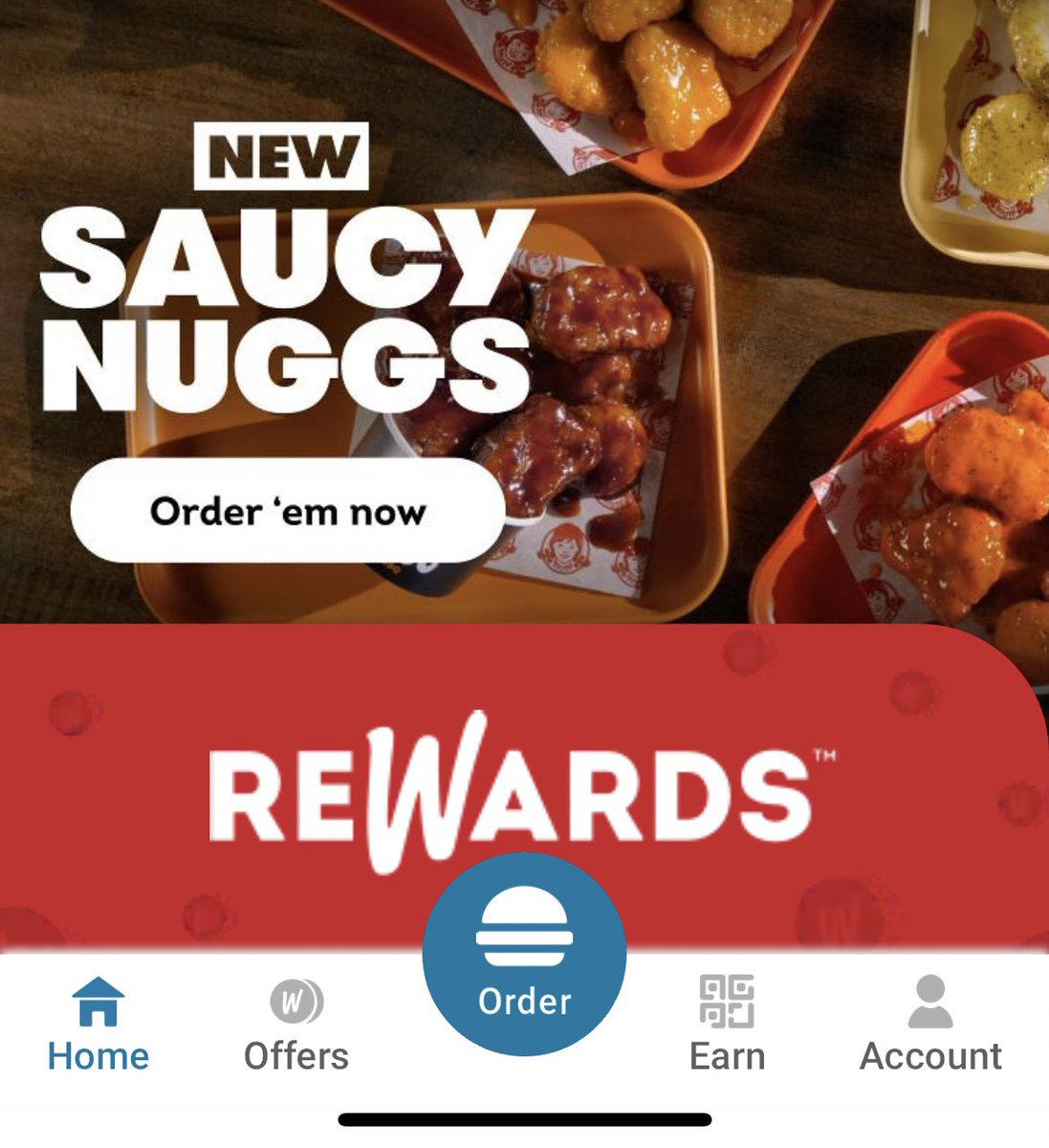 JustinLaughs's tweet photo. Alright @Wendys I’m normally a fan of your food. But these saucy nuggs are pure trash. The picture on your app looks good. The picture of what I got is something completely different 🤣 they are dry and don’t taste any different than your spicy nuggs #thankyounext https://t.co/EQ85rMcZe3