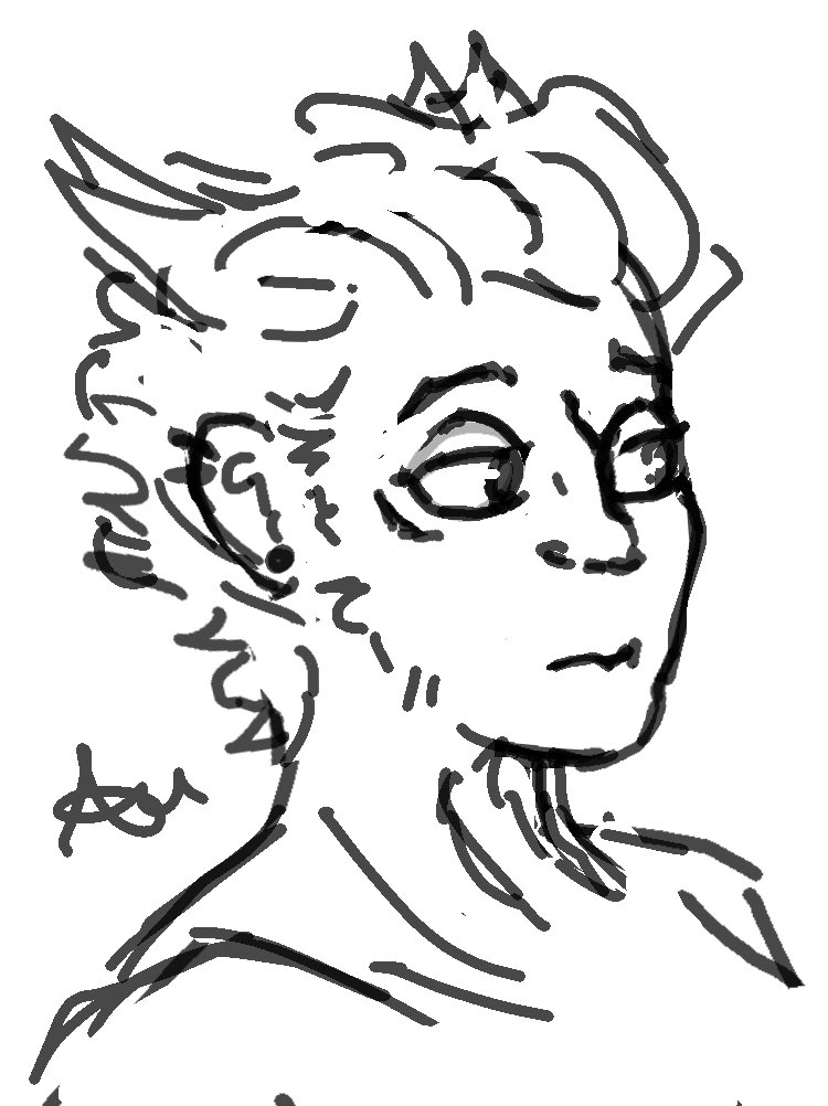fiddlesand's tweet photo. Don’t mind the fact I’ve been absent for like 5 weeks, I’m just here to deliver this (headcannon design) wriothesley doodle 

Also there is absolutely no way this man hasn’t broken his nose more than once so-
#GenshinImpact #wriothesley #digitalart #DigitalArtist #fontaine https://t.co/6SgvyRMpqf