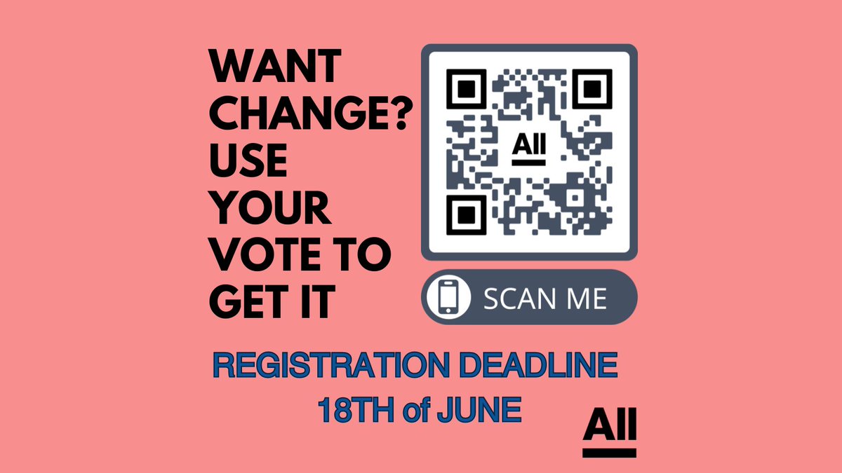 Want Change? Use Your Vote to Get It