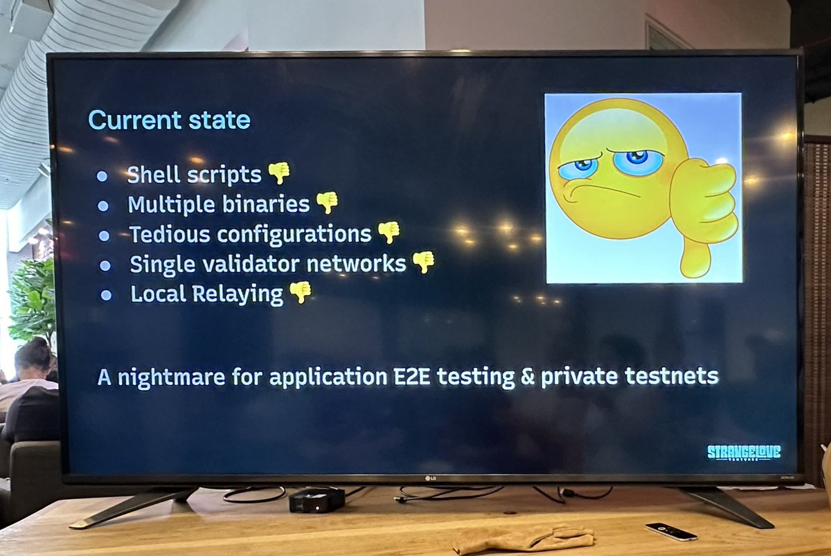 HOSS_ibc's tweet photo. .@Reecepbcups_ yielded a bunch of questions re the amazing work he is doing with @strangelovelabs. 

#DEVMOS https://t.co/TwecgW0H0Q