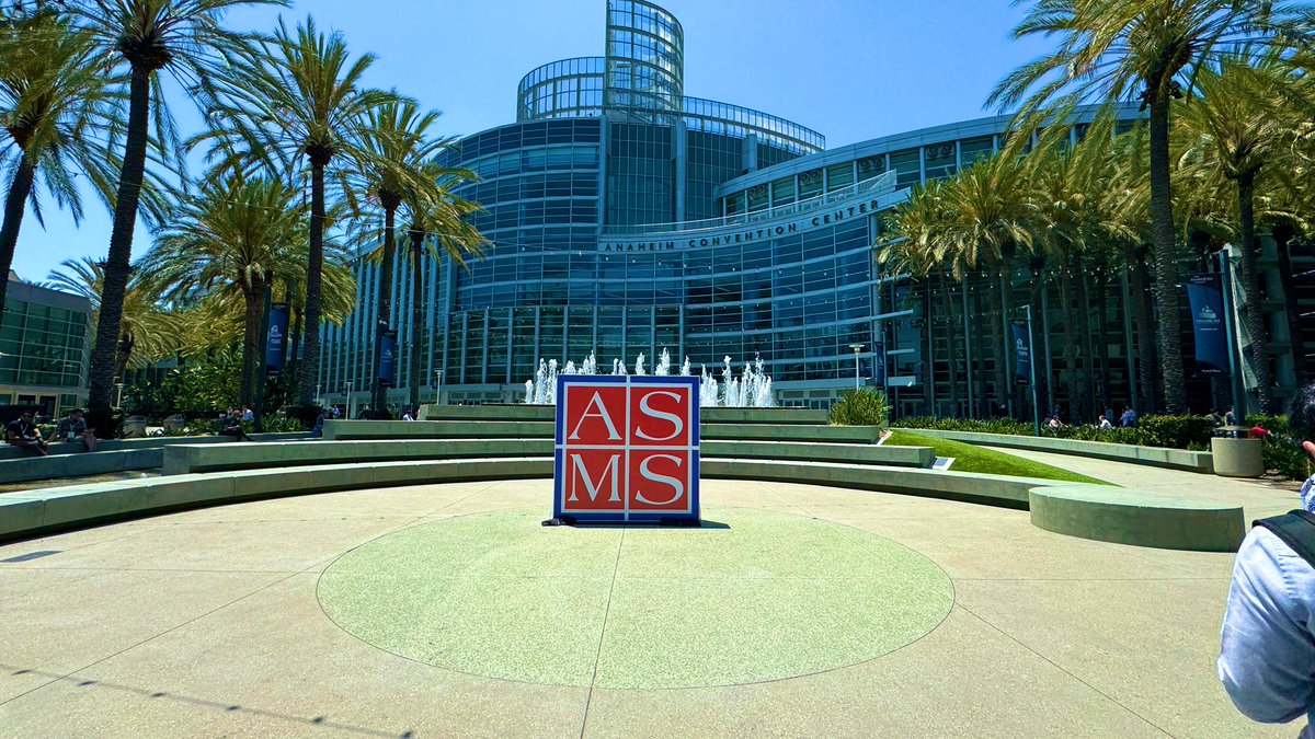 Had a fantastic time seeing everyone at #ASMS2024 in Anaheim! Looking forward to reconnecting at #ASMS2025 in Baltimore!