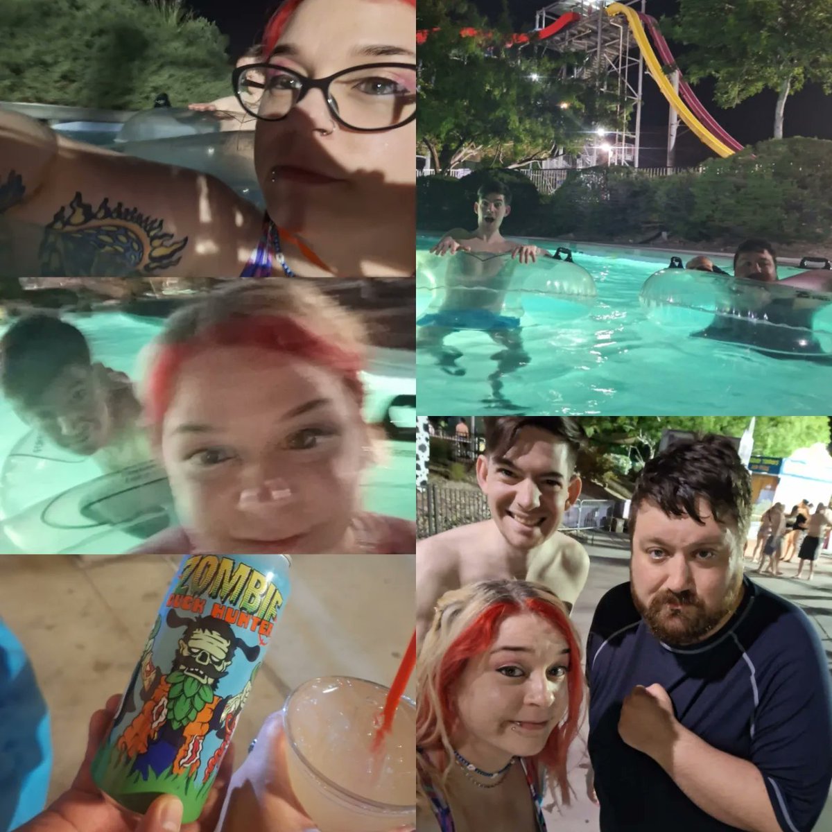ClockworkJules's tweet photo. Had a ton of fun at a 21 and over swim night at cowabunga canyon! So nice to not have screaming children around! Hoping to find more swims like that! #lasvegas #SummerStyle https://t.co/jxmd7VpCMD