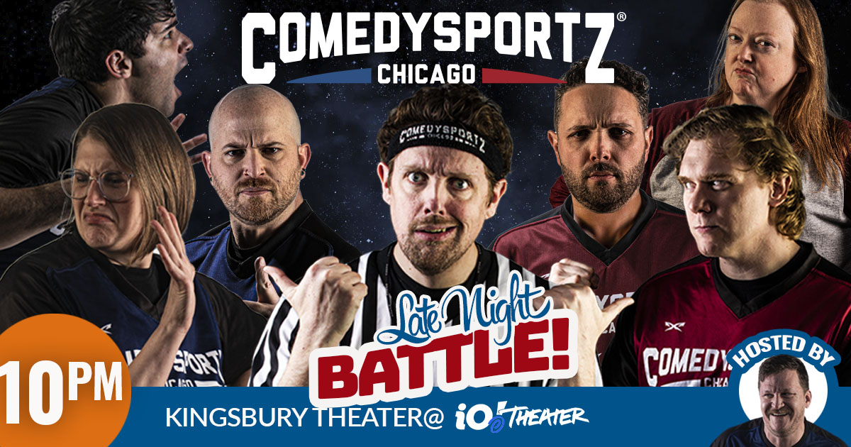 Hey night 🦉 we see you. 
It's our first Late Night Battle - 1hr, no breaks, all players playing the whole time. 
A little...night magic? 

⏰: 10pm
💵: $20 (use NEWHOME50 for $10)
🎟️: ci.ovationtix.com/36725/producti…