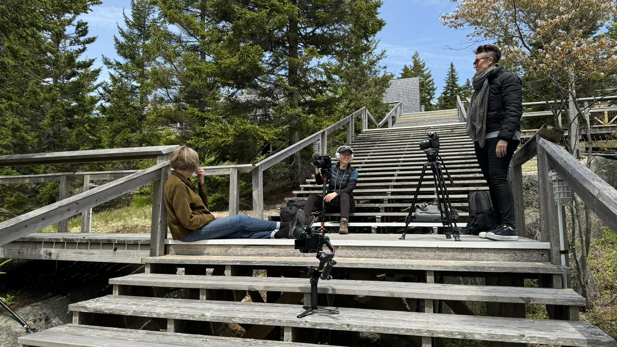 GaryWestonFilms's tweet photo. Haystack Mountain School of Crafts #artsdocumentary #filming #dop https://t.co/7prj97a771