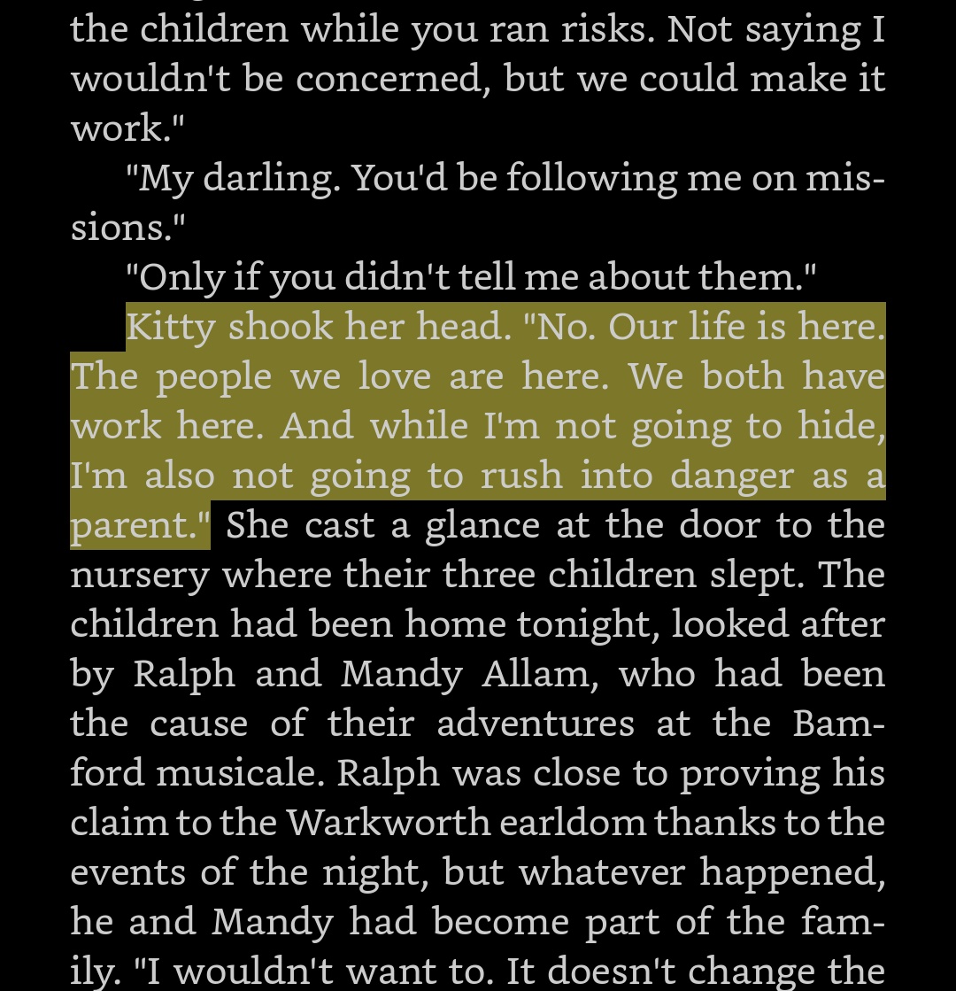 ReadingRegency's tweet image. I find Kitty's comments here a foil to Raoul's actions.  He can't settle or find balance yet.  He's only settled in the last 3 years. @tracygrant