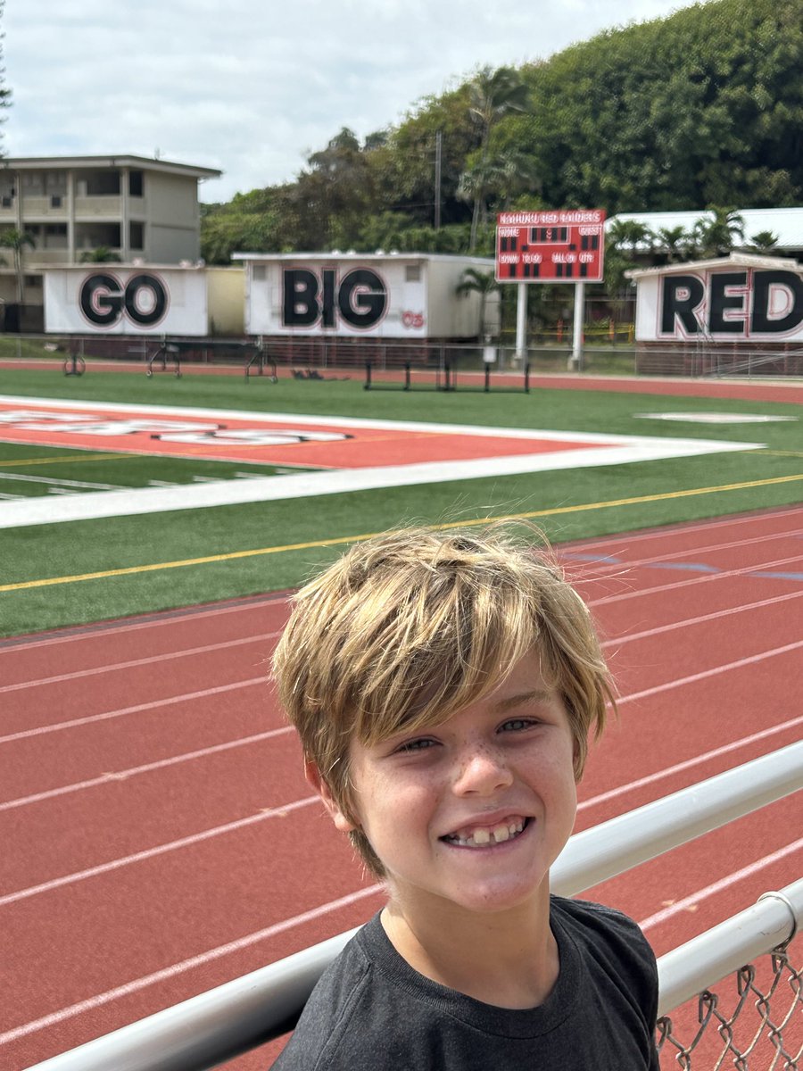 HaleiwaHusker's tweet image. On our way from Kahuku, ⁦@CoachMattRhule⁩ ⁦@HuskerFootball⁩.  #classof2034. ⁦@KahukuFB⁩