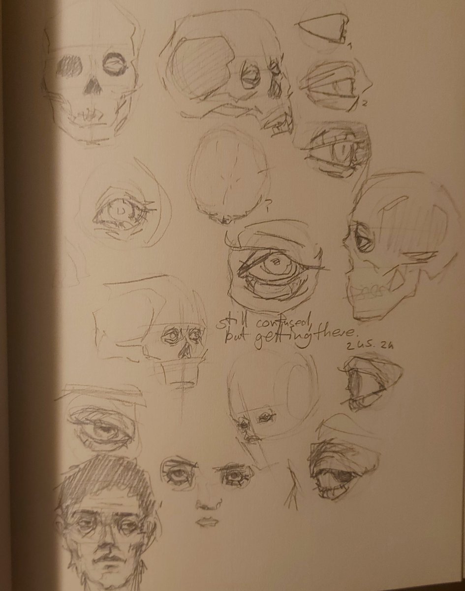 ParaFara_3's tweet photo. soooo, didn't post for quite a while but I did not stop trying to draw faces and this is currently where I am! 
#art #sketchart #faces https://t.co/N4ES94uIJ7