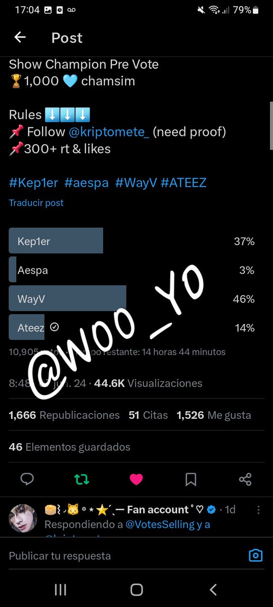 W00_YO's tweet photo. @VotesSelling @kriptomete #ATEEZ https://t.co/BPFusR6x6l