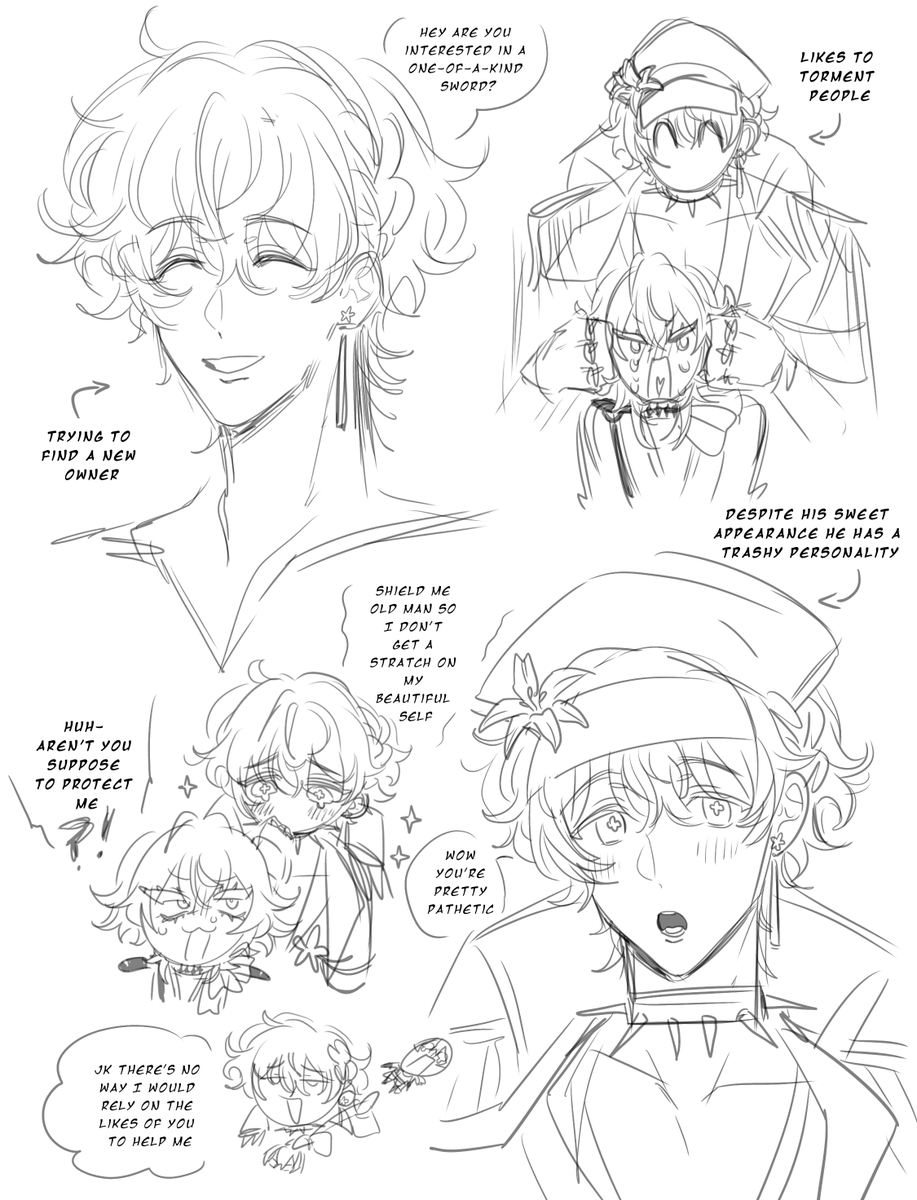 Oraclejester's tweet image. didnt know what to do but bettel rapier sword whip