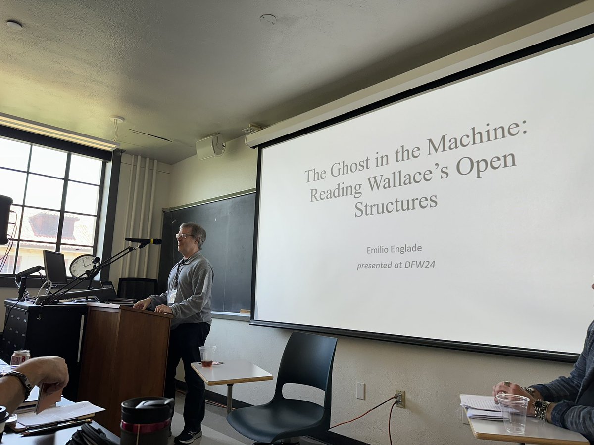 Back at it after lunch at #DFW24. Making his moderating debut, <a href="/IfIWereALuddite/">Anthony Carrano</a>, presentations from Dr Todd Ferguson and Emilio Englade