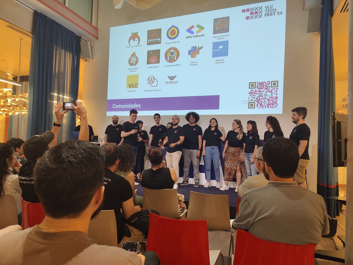 Tasia🐧 🦄teletrabajer🦄 (@anastasiaknt) on Twitter photo Ay amigas, que felicidad más grande estar hoy en <a href="/VLCTechFest/">VLCTechFest</a> . Que trabajo maravilloso han hecho desde la org. Ojalá más eventos como este. Ojalá más patrocinios para un evento como este. Esto sí crea comunidad. 💜 Ay amigas, que felicidad más grande estar hoy en <a href="/VLCTechFest/">VLCTechFest</a> . Que trabajo maravilloso han hecho desde la org. Ojalá más eventos como este. Ojalá más patrocinios para un evento como este. Esto sí crea comunidad. 💜