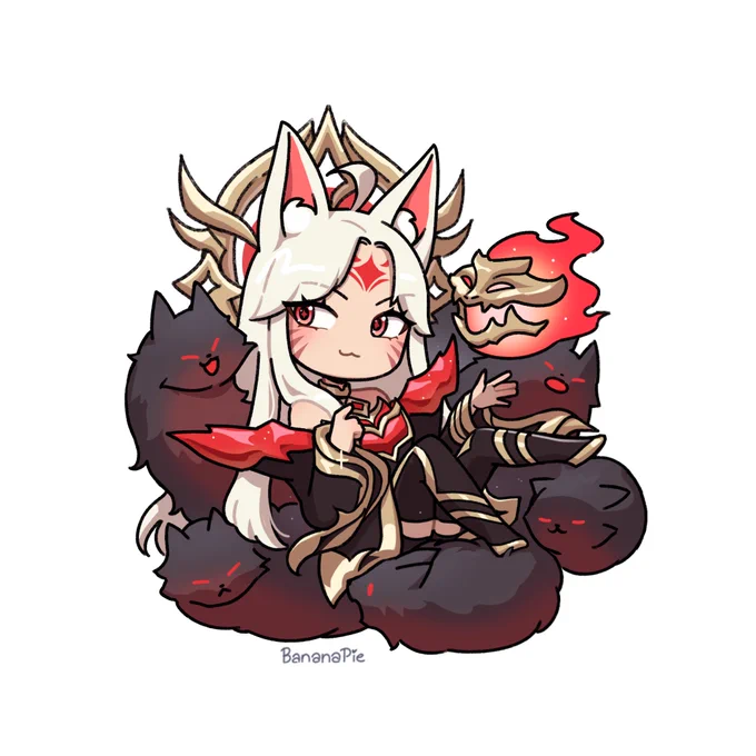 Immortalized Legend AhriSticker now availableL!nk in bio~ 