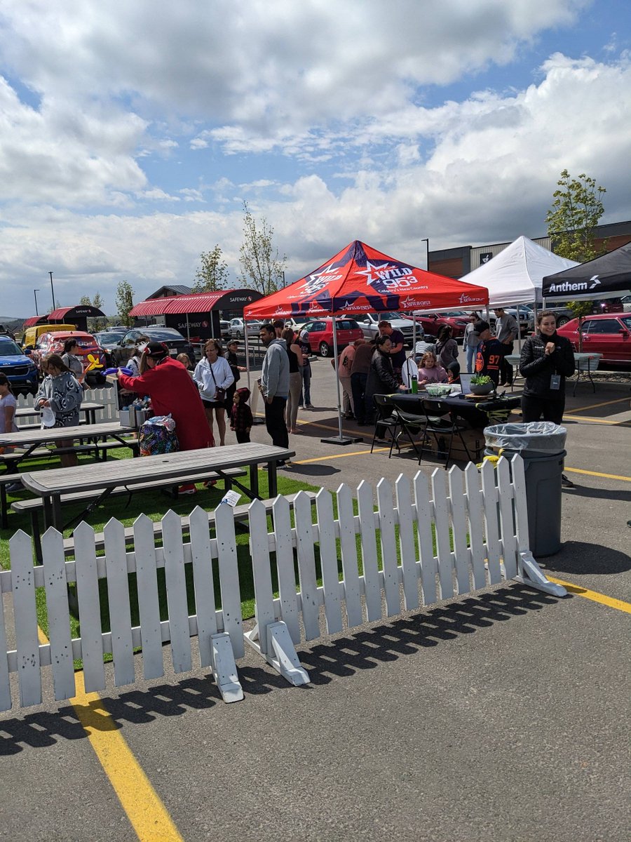 Lots of smiles and laughter happening at the Anthem Properties Group Ltd. D'Arcy Crossing Grand Opening.  There are balloon animals, face painting, games and an ice cream truck.  What more fun could kids ask for.  All there until 4pm.