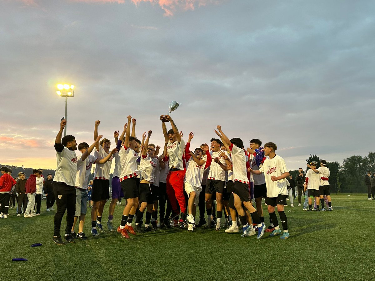 🥲 Que maneira de sufrir...pero somos de Liga Nacional!!!!

⚽ Despois dun 1-2 nos 90 minutos e un gol para cada lado na prórroga, conseguímolo nos penaltis. Moitos parabéns, campións!! Orgullo de canteira!! ❤️❤️

#ForzaArteixo #canteiraARTX