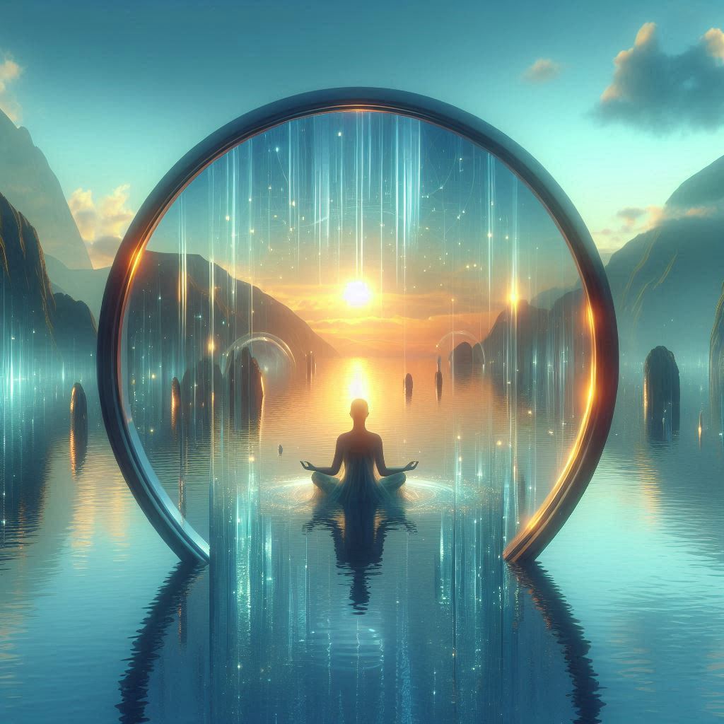 2WorldBeauty2's tweet photo. We sometimes think from far away from ourselves
To let the Universe act towards our destiny
So far that we didn't even move away.
To realize
That what I was listening to was a lie...
The truth is that I am a son of the Universe
Like my brothers and sister, I know that
I make you smile, you love me and we are proud,
From each other... from each other...
#TheUniverseLovesYou #aiart #aiartist #aipictures #aiphotos #2worlsbeauty2 #witness #witnessof
