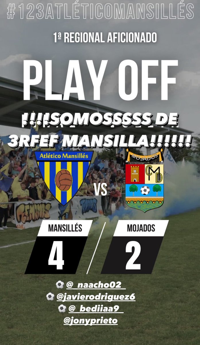 Atlético Mansillés tweet media