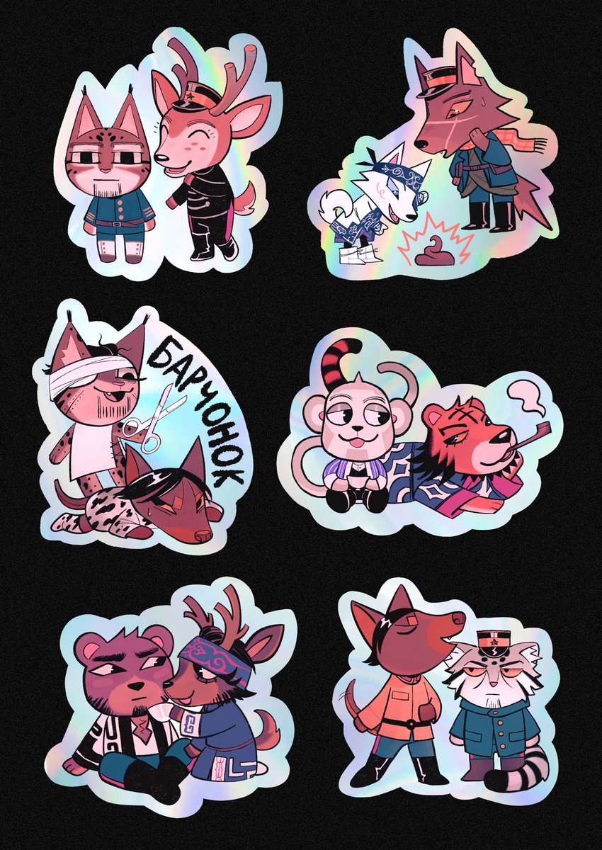gk stickers idea (I haven’t played animal crossing once)