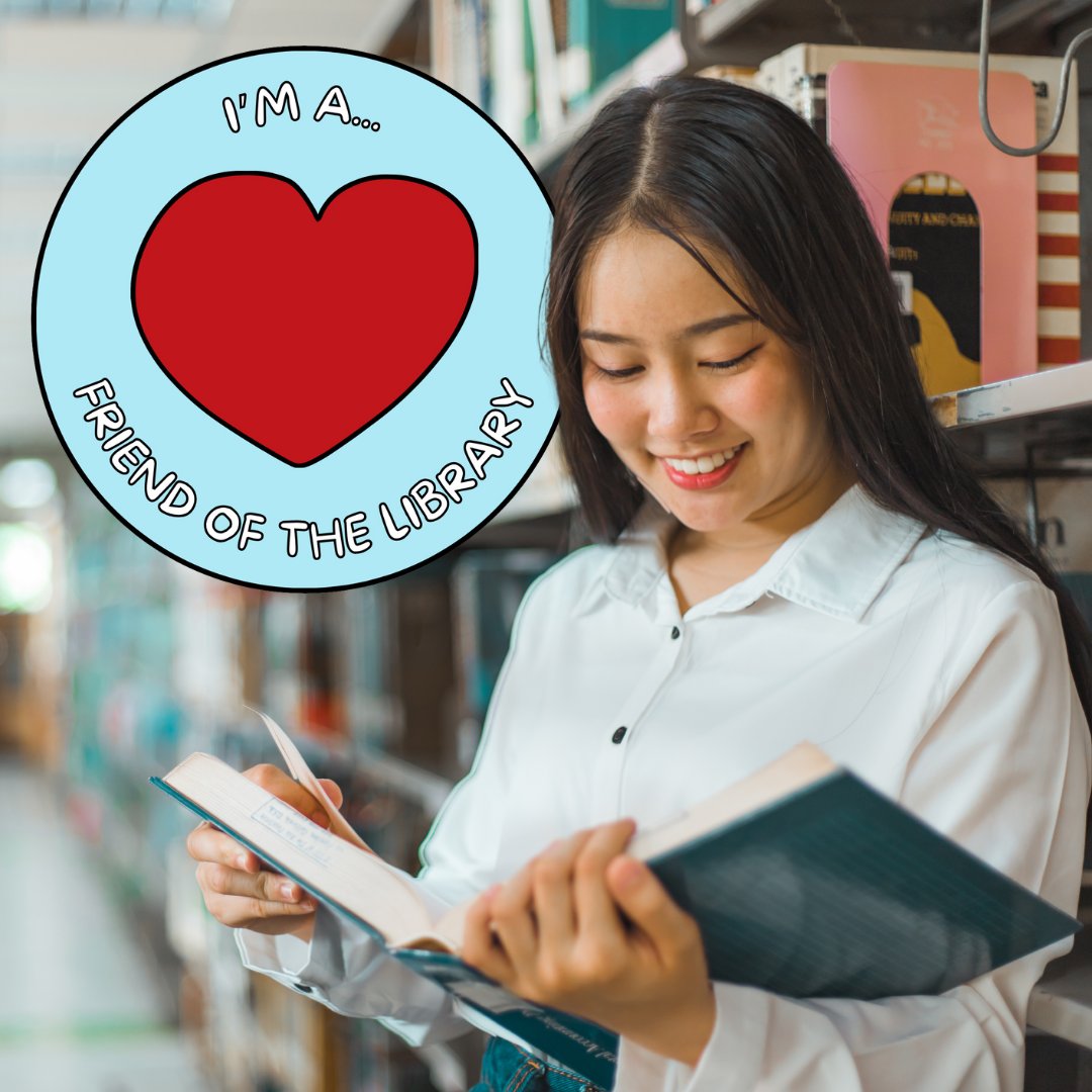 OverDriveInc's tweet image. 👯‍♀️📚 Happy #NationalBestFriendDay! Are you a Friend of the Library? Friends of the Library are like best friends for your #LocalLibrary! These amazing volunteers support libraries through fundraising, advocacy, and programs. Join your local #FriendsOfTheLibrary group today!