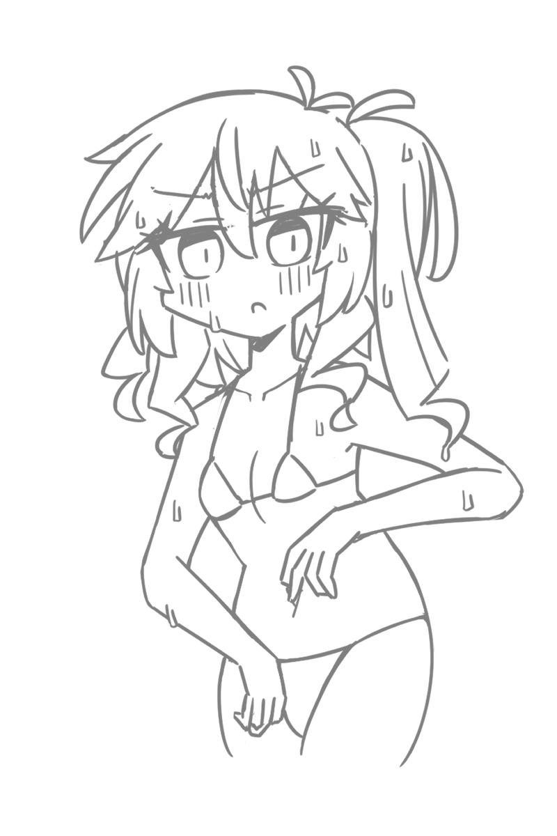 今週も配信でお絵描き楽しいな 