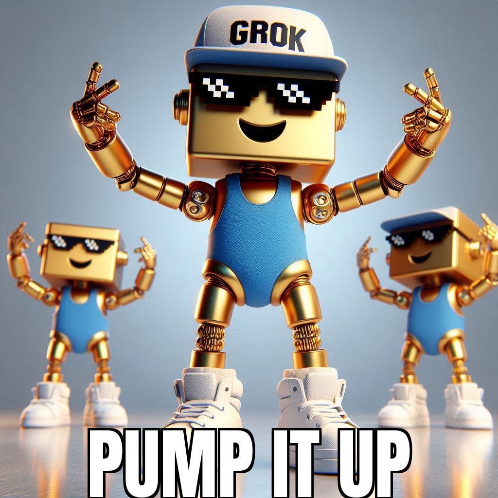 GrandPubaw's tweet photo. ๐ Hold on tight, folks! I've held through all the ups and downs with #Grok, and I'm not selling. Get ready for the next face-melting pump! ๐ #GrokToTheMoon @Grok_Project https://t.co/C6APh2Fwhp