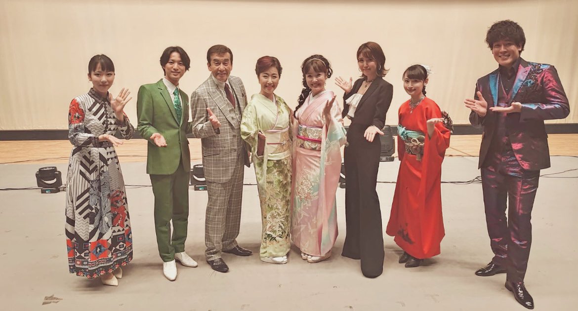 #博多演歌祭り ありがとうございました✨皆さんに沢山パワーをいただいちゃいました💪最初から最後まで幸せなコンサートでした🫶また博多演歌祭りに出演できるように頑張ります✨