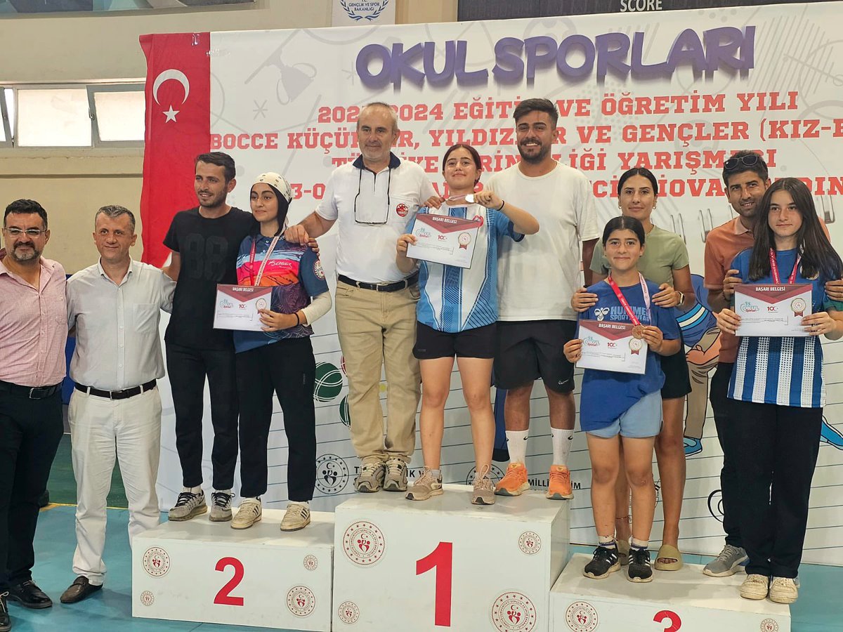 bingolmem's tweet photo. 🇹🇷🏆5-8 Haziran tarihleri arasında Aydın ilinde düzenlenen Okul Sporları Yıldızlar ve Küçükler Bocce Volo Final Müsabakaları’na katılan Borsa İstanbul Kaleönü Ortaokulu sporcularından Zilan Atilla 🇹🇷🥉Türkiye 3.sü olmuştur.✨Öğrencimizi ve emeği geçenleri tebrik ederiz.👏👏
@tcmeb @bingolvaliligi @MustafaOzel66