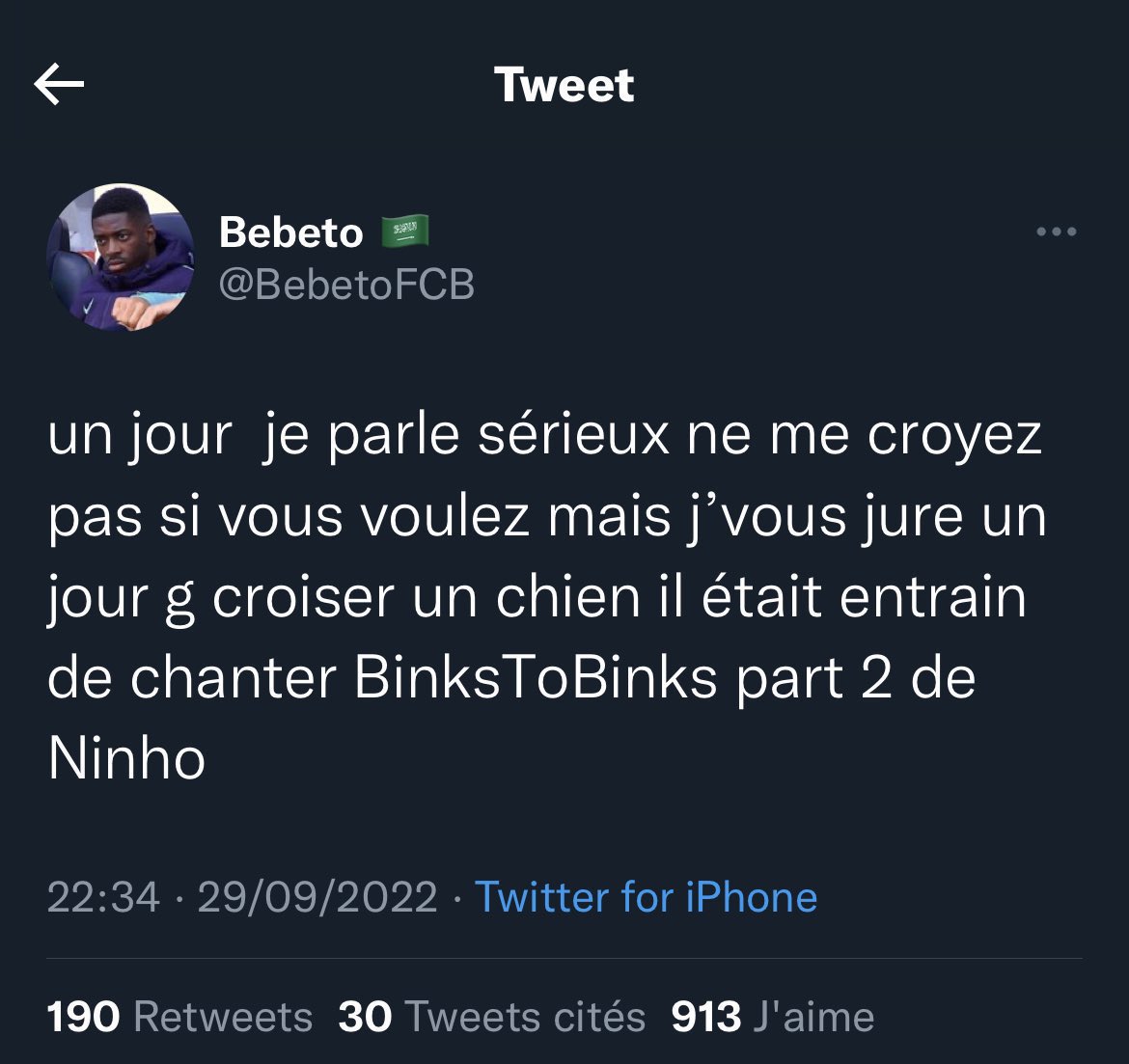 _rayanetwt's tweet photo. Désolé j’te crois pas https://t.co/853r9NKWH2