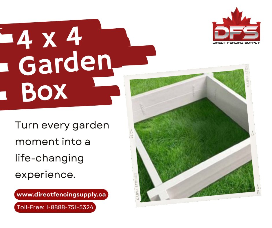 Direct_Fencing's tweet photo. Turn every garden moment into a life-changing experience. Enjoy it with the DFS Vinyl Garden Box, built to make gardening easier.
For more info visit our website here: https://t.co/VykJ3owH95
#VinylGardenBox #DIYGardenBox #RaisedGardenBed #PlanterBox https://t.co/lQQt8Et9qQ