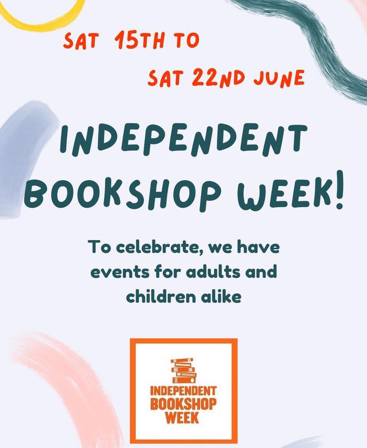 Come and join us for a fabulous week of celebrating our independent bookshop.
Events for adults and kids, and prizes to be won every day in a ✨golden envelope✨
  
#independentbookshop  #independentbookshopweek #reading #shoplocal #bookstagram #bookrecs #lovebooks #bookish